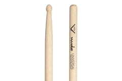 Vater Nude Universal bacchette per batteria, hickory, punta in legno
