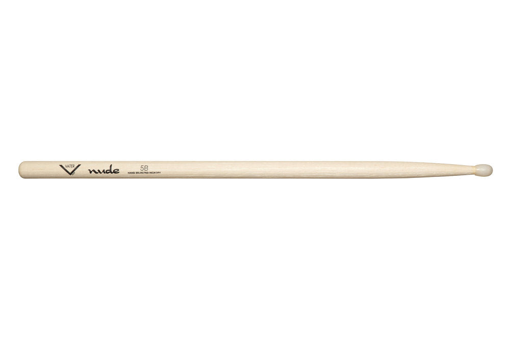Vater Nude Series 5B bacchette per batteria, hickory, punta in nylon