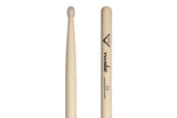 Vater Nude Series 5A bacchette per batteria, hickory, punta in nylon