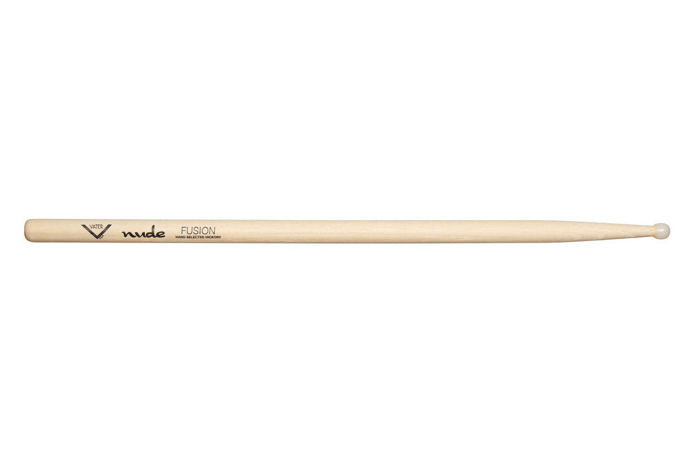 Vater Nude Fusion bacchette per batteria, hickory, punta in nylon