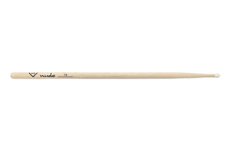 Bacchette per batteria Vater Nude Series 7A, hickory, punta in nylon