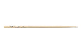 Bacchette per batteria Vater Nude Series 7A, hickory, punta in nylon