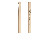 Vater Nude Series 3A bacchette per batteria, hickory, punta in legno