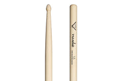 Vater Nude Series 1A bacchette per batteria, hickory, punta in legno