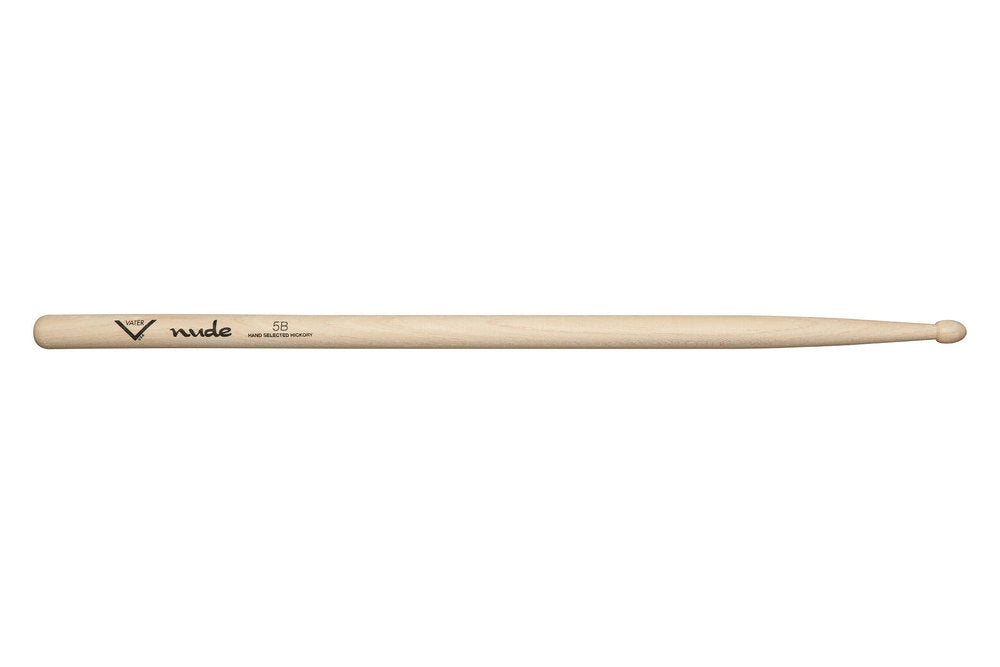 Vater Nude Series 5B bacchette per batteria, hickory, punta in legno
