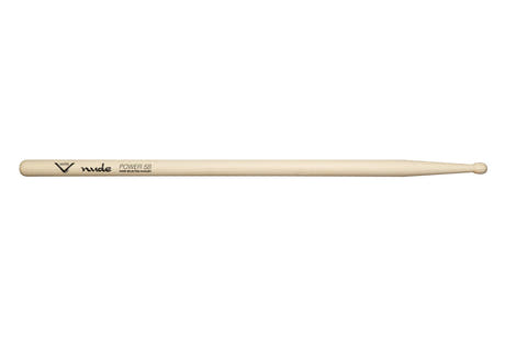 Vater Nude Series Power 5B bacchette per batteria, hickory, punta in legno