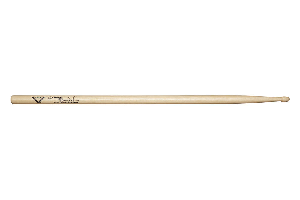 Vater Cora Coleman-Dunham bacchette per batteria, hickory, punta in legno