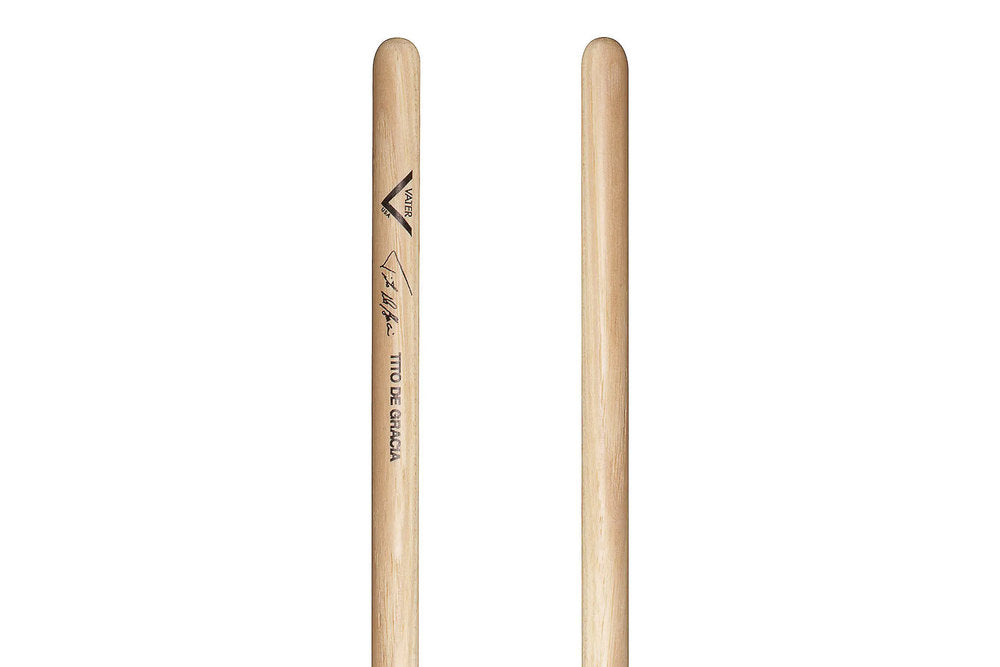 Vater Tito De Gracia bacchette per batteria, hickory, punta in legno