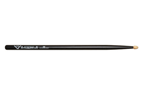 Vater Eternal Black 5B bacchette per batteria, hickory, punta in legno