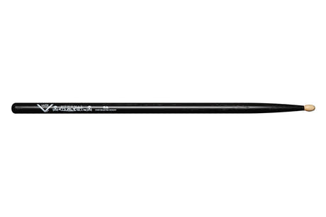 Vater Eternal Black 5A bacchette per batteria, hickory, punta in legno
