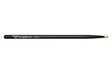 Vater Eternal Black 5A bacchette per batteria, hickory, punta in legno