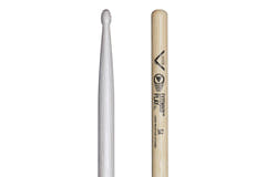 Vater Extended Play 5A bacchette per batteria, hickory, punta in legno