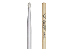 Bacchette per batteria Vater Extended Play Power 5A, hickory, punta in nylon