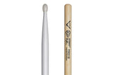 Vater Extended Play Power 5B trommestikker, hickory, nylonspids