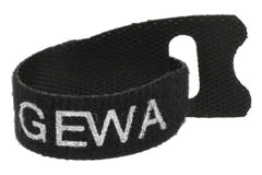 GEWA fascette in velcro per cavi 120 mm, 10 pezzi