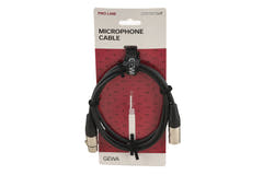 Cavo microfonico GEWA Pro Line 1,5 m, XLR femmina a XLR maschio
