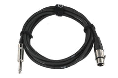 GEWA Pro Line cavo microfonico 3 m, XLR femmina a jack mono