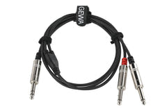 GEWA Pro Line cavo insert 1,5 m, jack stereo a 2 x jack mono