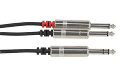 GEWA Pro Line cavo insert 1,5 m, jack stereo a 2 x jack mono