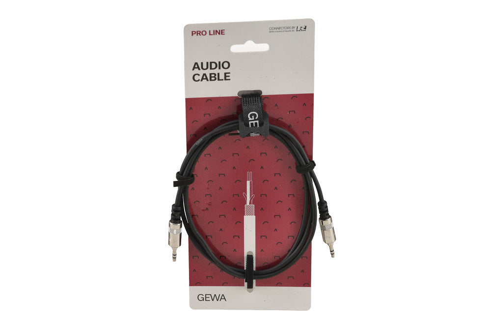 GEWA Pro Line cavo minijack 1,5 m, stereo 3,5 mm