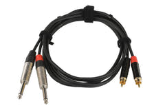 Cavo doppio GEWA Pro Line 1,5 m, 2 x jack a 2 x cinch