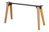 Supporto GEWA per Portable Piano PP-2 e PP-3, gambe in legno nero opaco