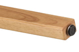 Supporto GEWA per Portable Piano PP-2 e PP-3, gambe in legno nero opaco