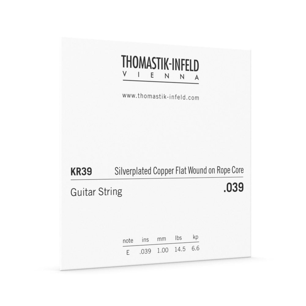 Corda Thomastik-Infeld Classic S Rope Core KR39 E6 .039, pallina