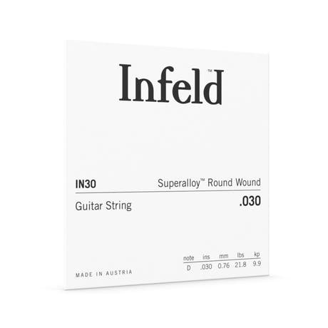 Thomastik-Infeld Superalloy corda per chitarra elettrica .030w, roundwound (IN30)
