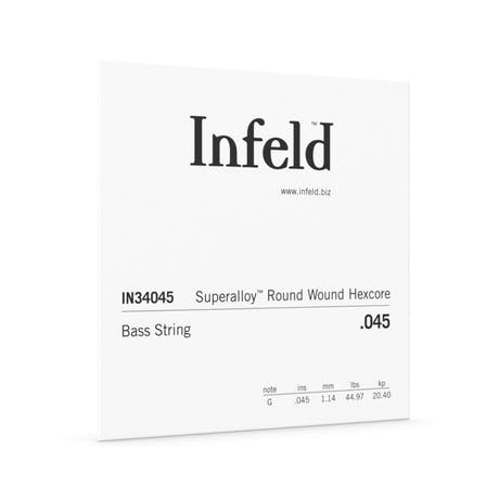 Corda per basso elettrico Thomastik-Infeld Superalloy .045, roundwound (IN34045)