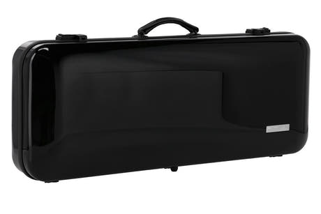 GEWA Air 2.8 custodia per viola, nero lucido