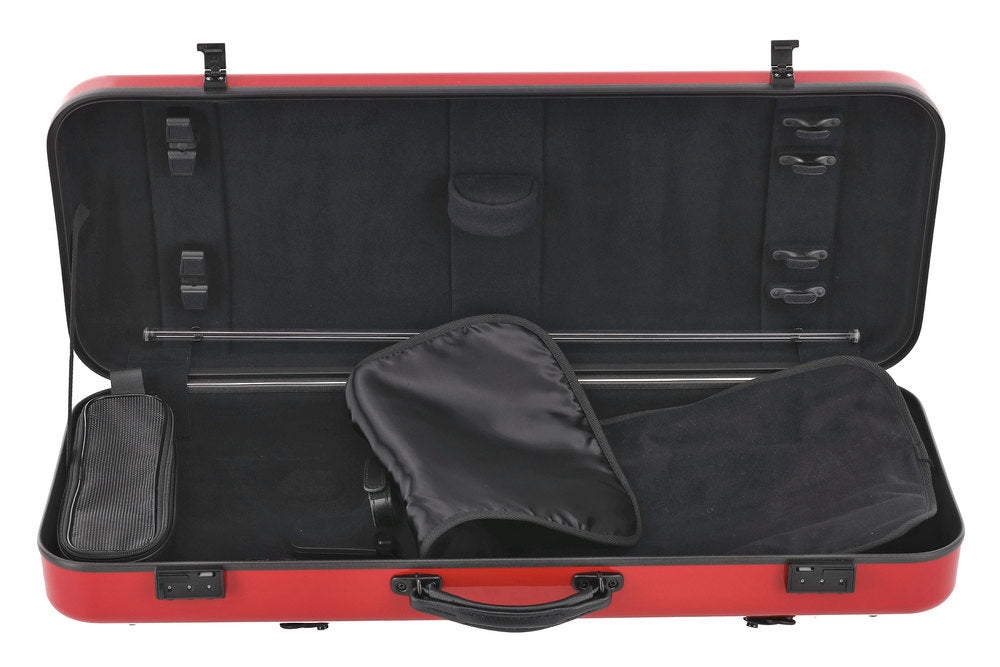 GEWA Air 2.8 custodia per viola, rosso lucido