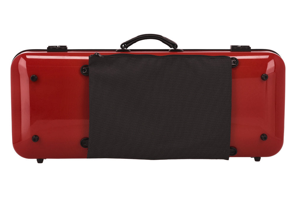 GEWA Air 2.8 custodia per viola, rosso lucido