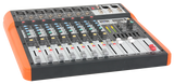 Ibiza 8-channel Mixer w. USB and Bluetooth