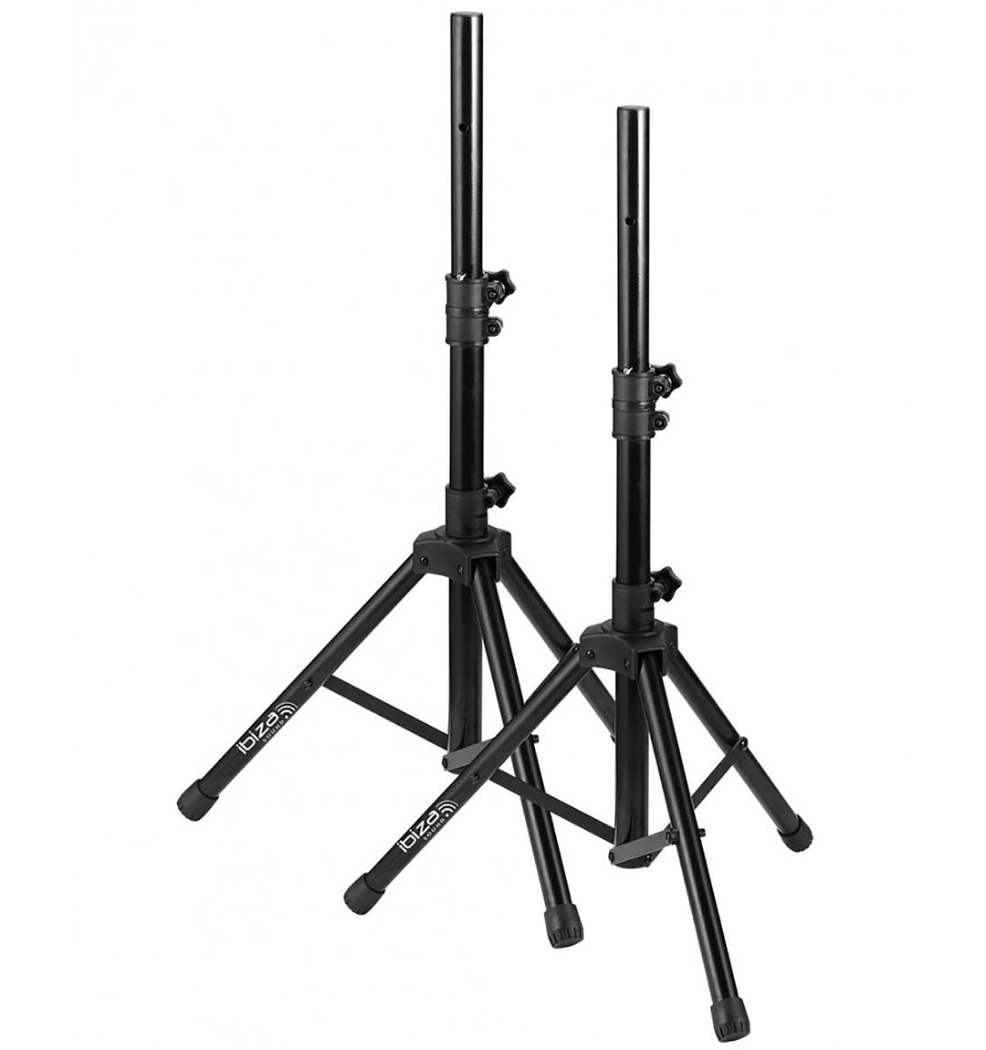 Ibiza - Supporti per Altoparlanti con Borsa Bundle (30kg, 1,20m)