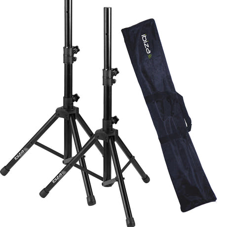 Ibiza - Supporti per Altoparlanti con Borsa Bundle (30kg, 1,20m)