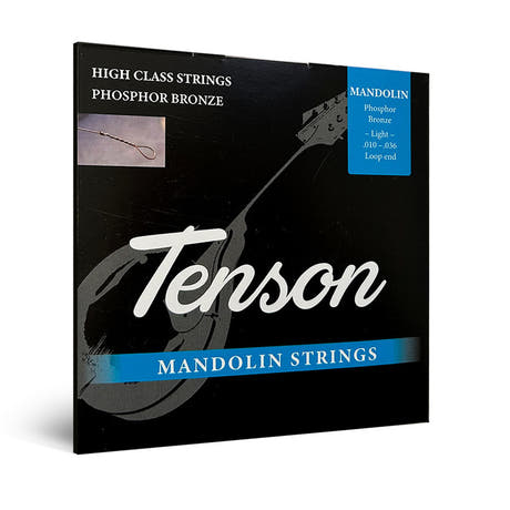 Corde per mandolino Tenson Phosphor Bronze .010-.034, loop end