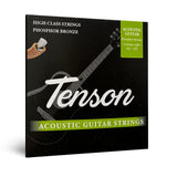 Corde western Tenson Phosphor Bronze .011-.052, Custom Light
