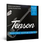 Tenson Nickel corde per chitarra elettrica .010-.046, Regular Light