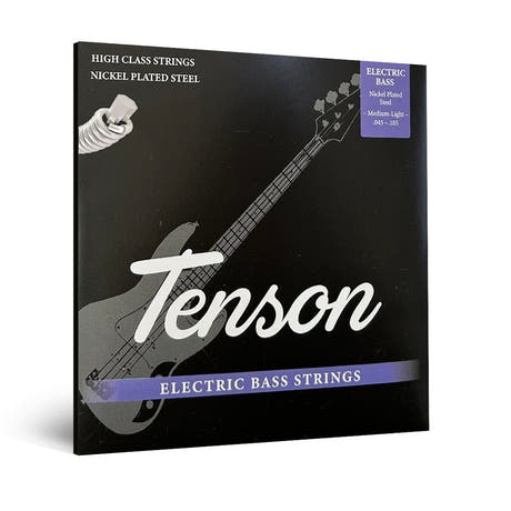Tenson corde per basso elettrico in nickel .045-.105, Medium/Light, long scale