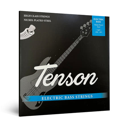 Tenson Nickel corde per basso elettrico .040-.095, Light, long scale