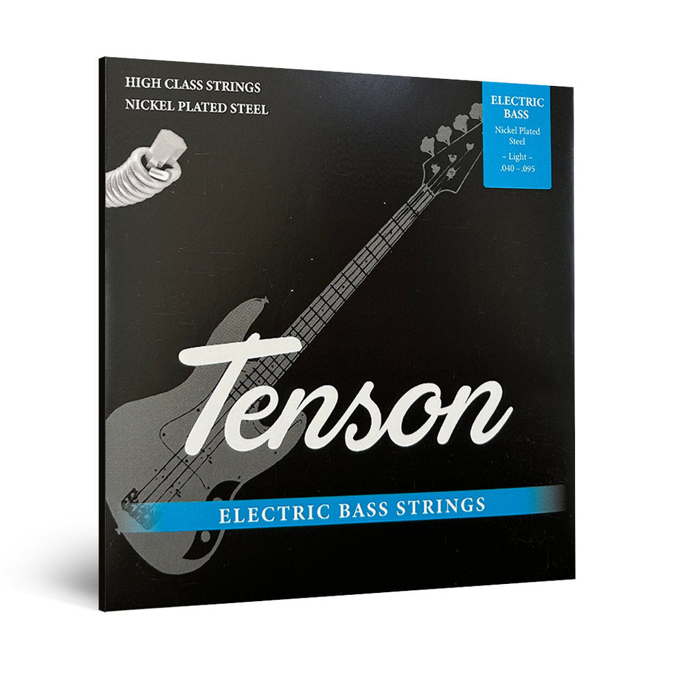 Tenson Nickel corde per basso elettrico .040-.095, Light, long scale