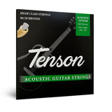 Tenson Bronze 80/20 corde western .010-.047, Extra Light