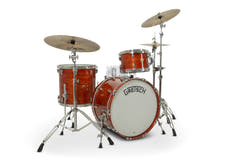 Gretsch Broadkaster 3 pezzi shell set 22", Burnt Orange