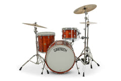 Gretsch Broadkaster 3 pezzi shell set 22", Burnt Orange