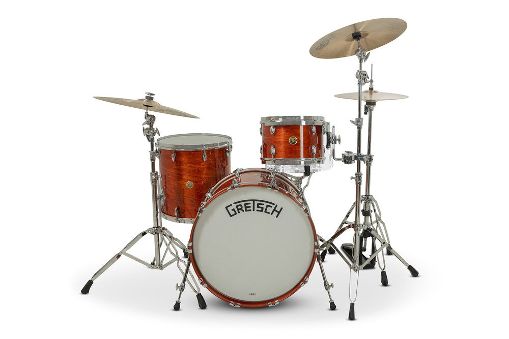 Gretsch Broadkaster 3 pezzi shell set 22", Burnt Orange