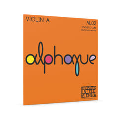 Thomastik-Infeld Alphayue AL02 corda A per violini 4/4, alluminio