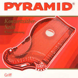 Set di corde da diteggiatura Pyramid 586.100 per cetra con pickup, nichel tondo