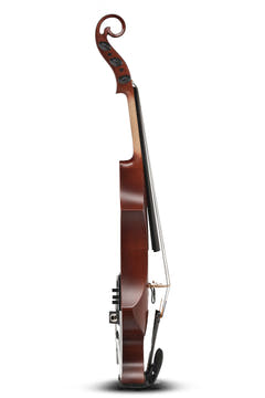 GEWA Novita 3.0 violino elettrico, 5 corde, rosso bruno