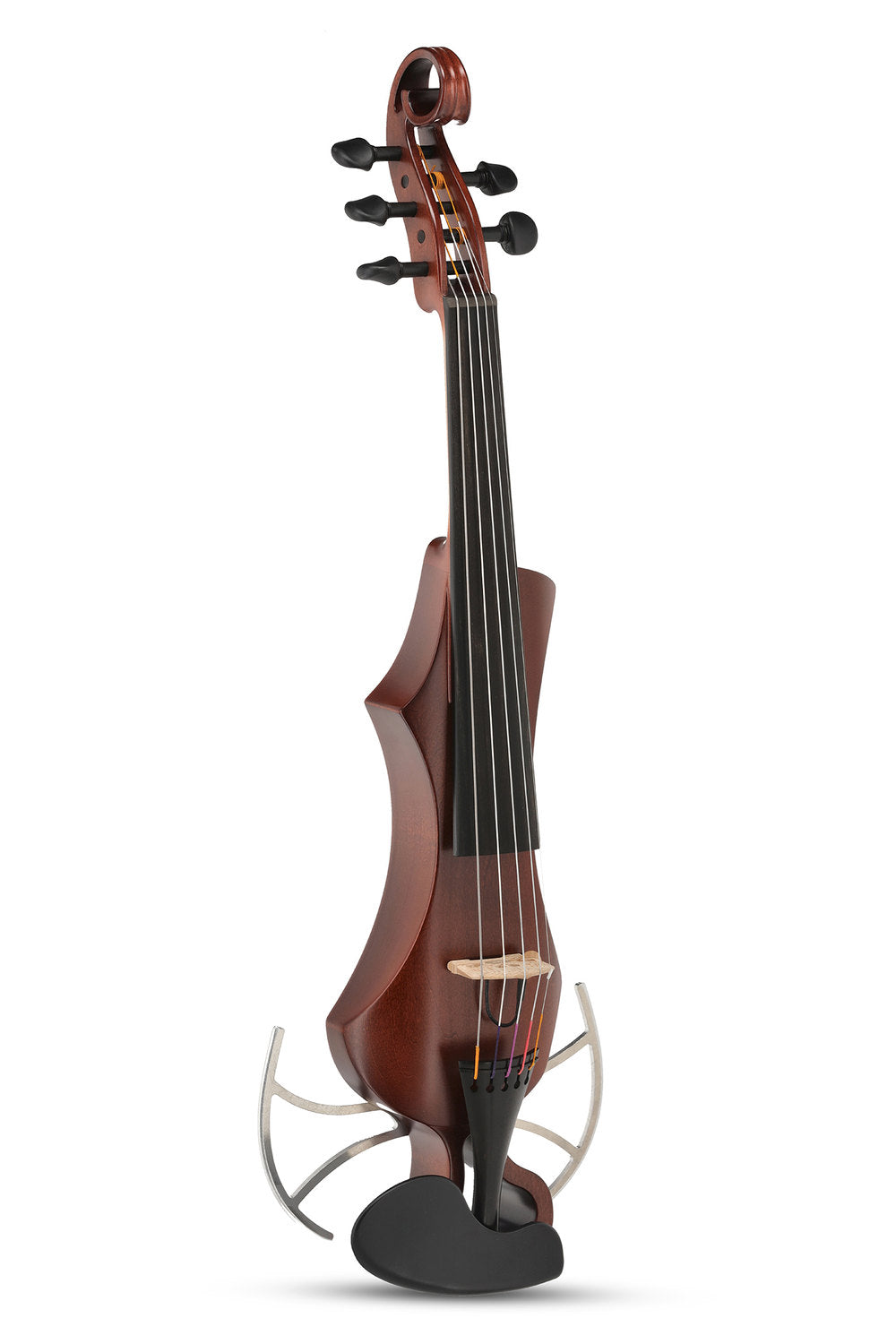 GEWA Novita 3.0 violino elettrico, 5 corde, rosso bruno